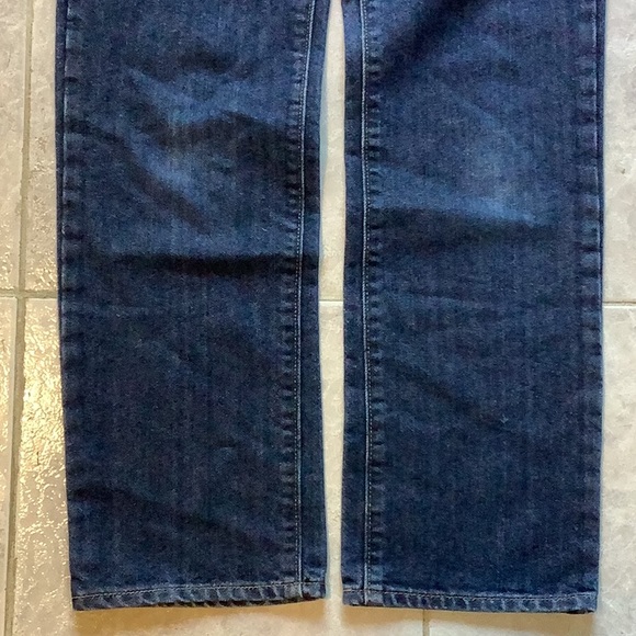💕 Old Navy Straight Cut Jeans sz12 Adjustable Waist - Picture 3 of 11